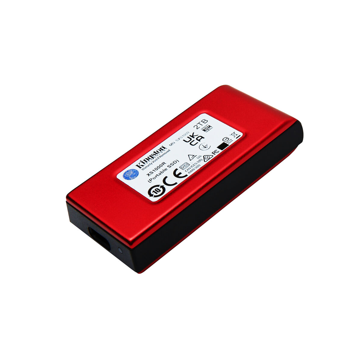 Hard Disk Esterno Kingston SXS1000R/2000G Rosso 2 TB